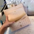 Chanel 2.55 middle size beige original lambskin